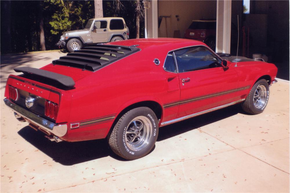 1969 FORD MUSTANG MACH 1 428 CJR FASTBACK