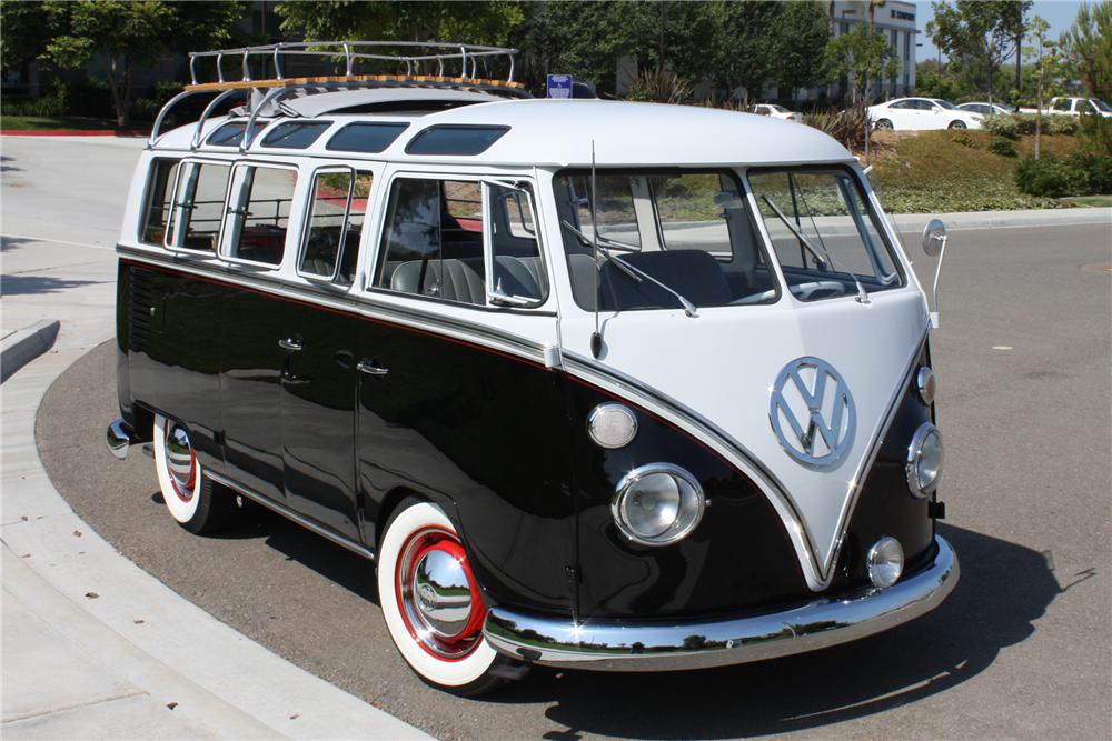 1963 VOLKSWAGEN 21 WINDOW CUSTOM DELUXE BUS