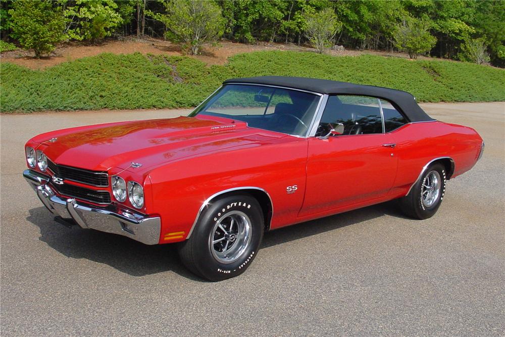 1970 CHEVROLET CHEVELLE LS6 CONVERTIBLE