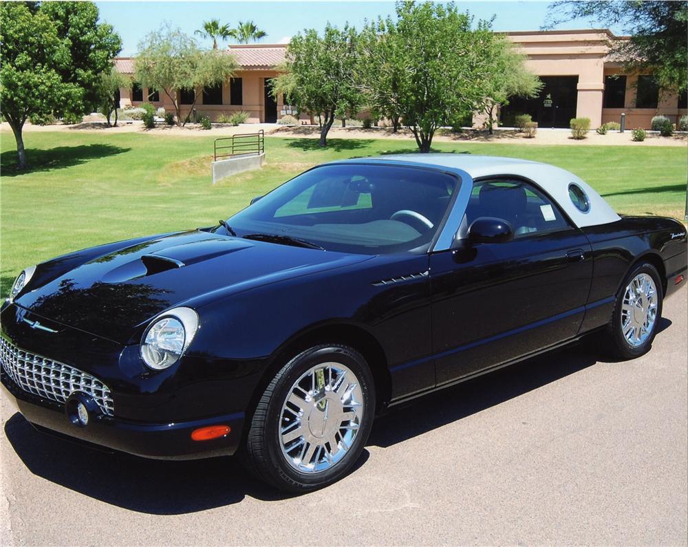 2002 FORD THUNDERBIRD CONVERTIBLE