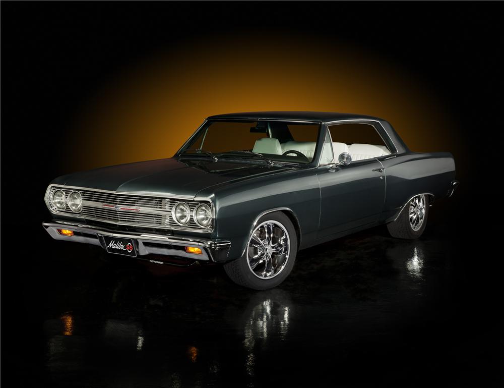 1965 CHEVROLET CHEVELLE MALIBU 2 DOOR CUSTOM HARDTOP