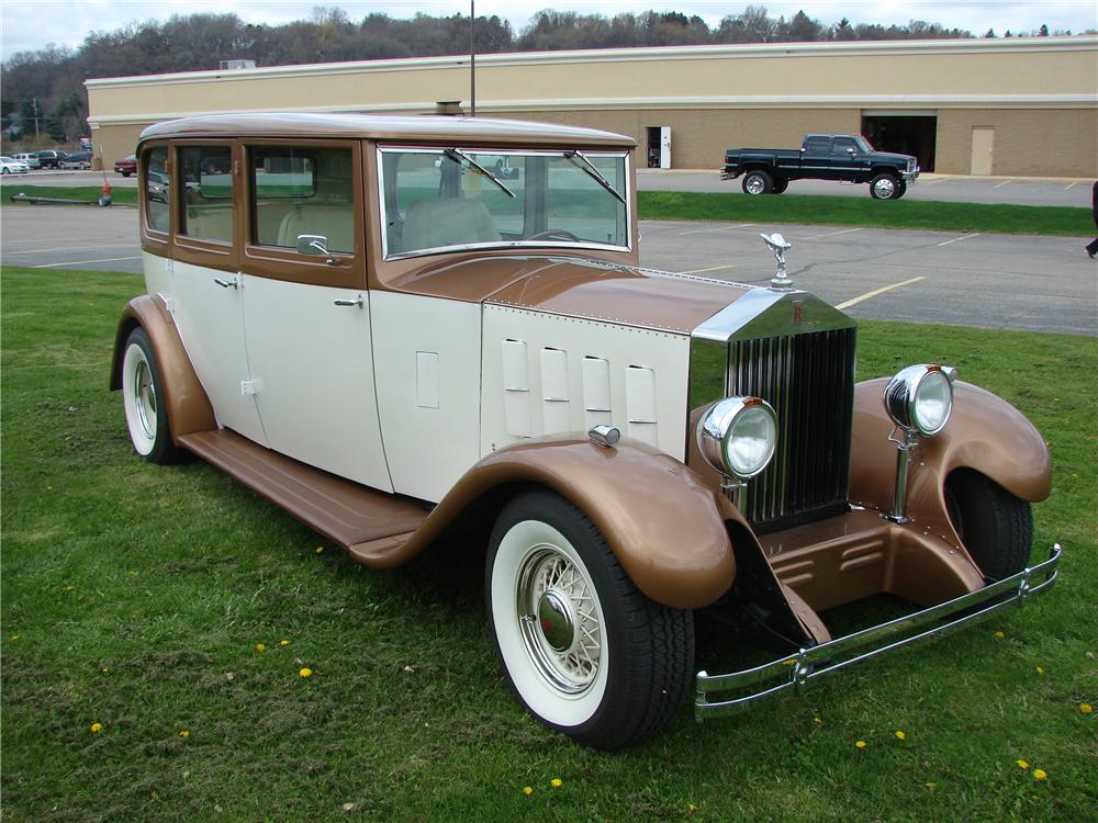 1931 ROLLS-ROYCE CUSTOM 4 DOOR SEDAN