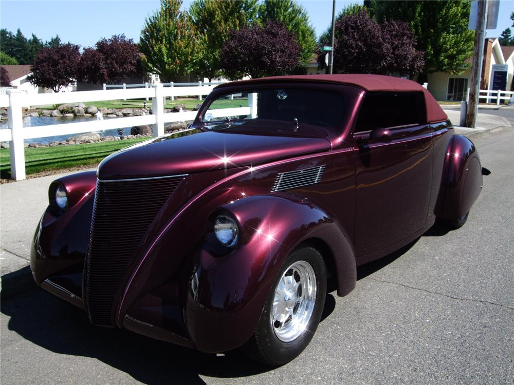 1937 LINCOLN ZEPHYR CUSTOM ROADSTER