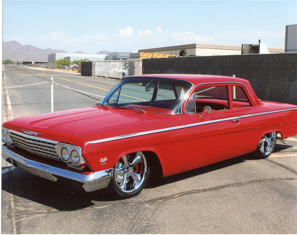 1962 CHEVROLET BEL AIR CUSTOM 2 DOOR SEDAN