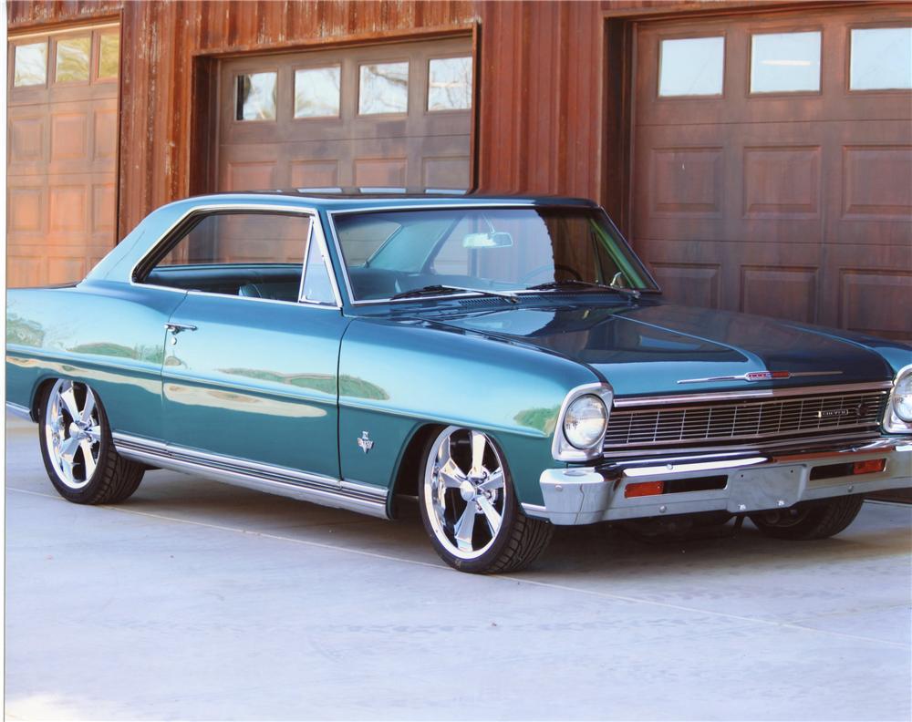 1966 CHEVROLET NOVA SS CUSTOM 2 DOOR SPORT COUPE