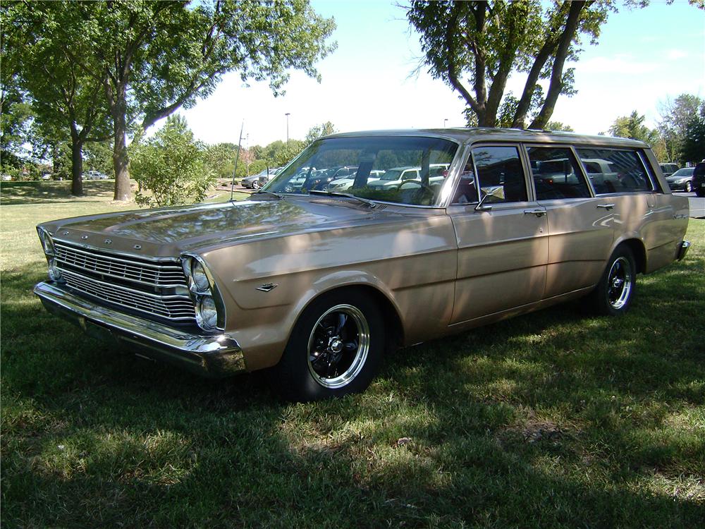 1966 FORD RANCH WAGON 4 DOOR STATION WAGON