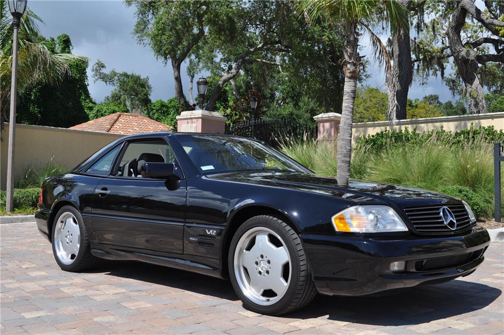 1998 MERCEDES-BENZ SL600 CONVERTIBLE