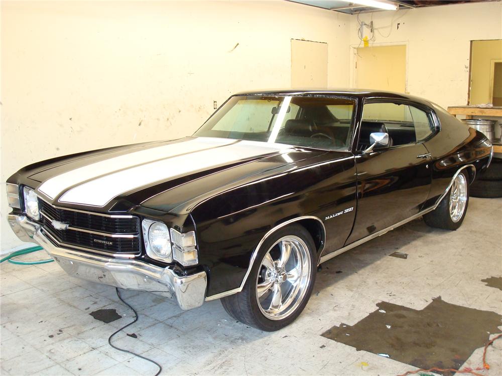 1971 CHEVROLET CHEVELLE MALIBU CUSTOM 2 DOOR COUPE