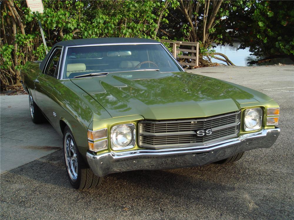 1971 CHEVROLET EL CAMINO CUSTOM PICKUP