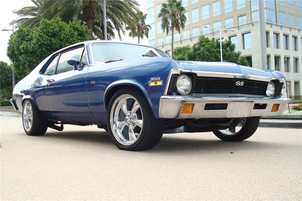 1972 CHEVROLET NOVA CUSTOM 2 DOOR COUPE