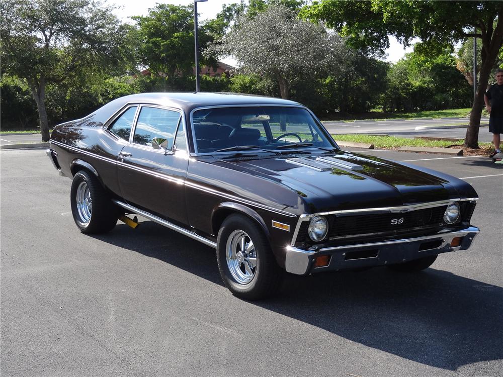 1972 CHEVROLET NOVA CUSTOM 2 DOOR COUPE