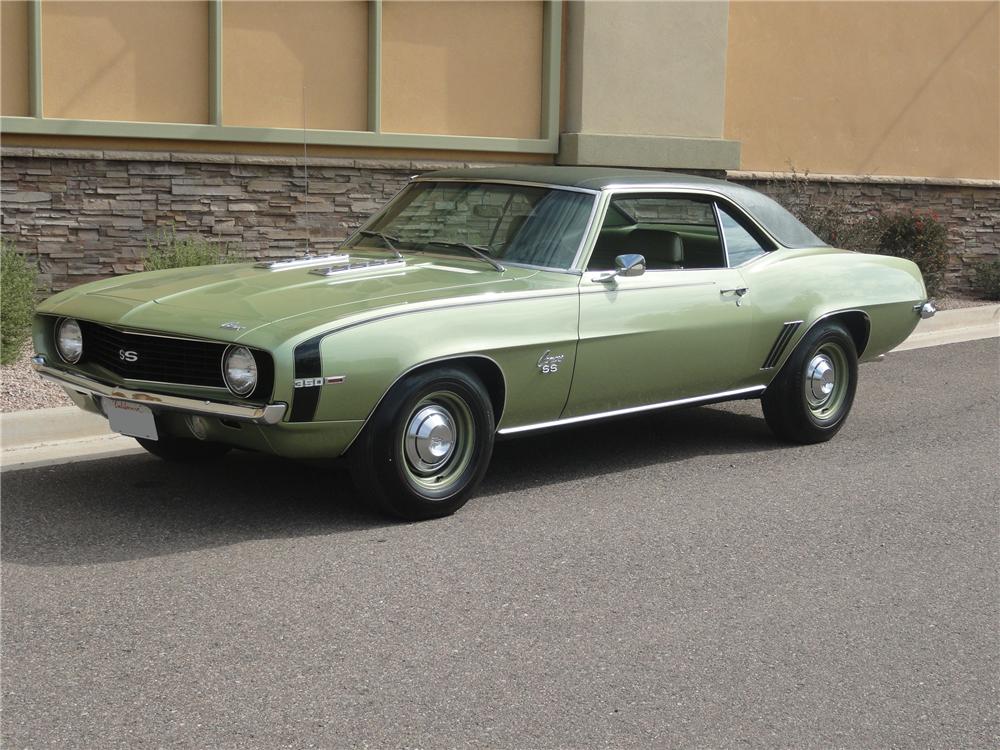 1969 CHEVROLET CAMARO SS 2 DOOR COUPE