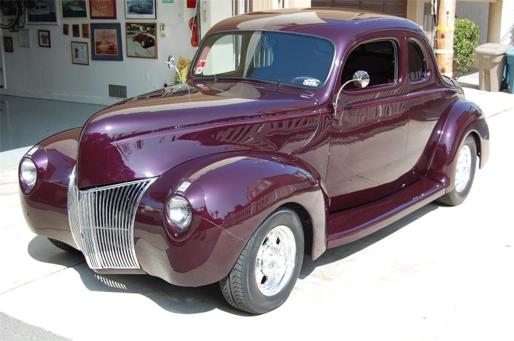 1940 FORD 5 WINDOW CUSTOM COUPE