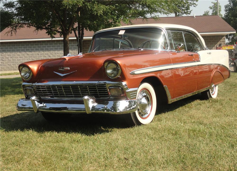 1956 CHEVROLET BEL AIR 4 DOOR HARDTOP