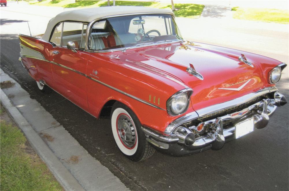 1957 CHEVROLET BEL AIR CUSTOM CONVERTIBLE