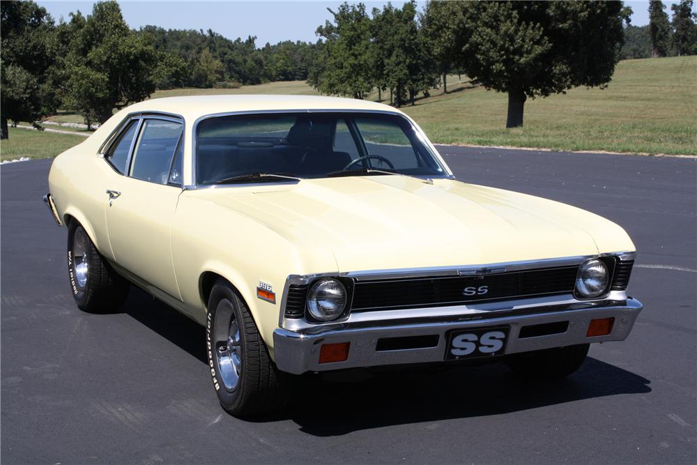 1972 CHEVROLET NOVA CUSTOM 2 DOOR COUPE