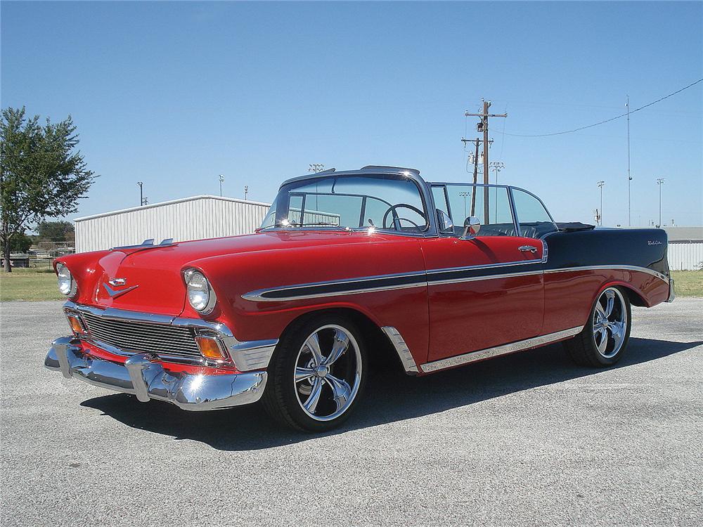 1956 CHEVROLET BEL AIR CUSTOM CONVERTIBLE