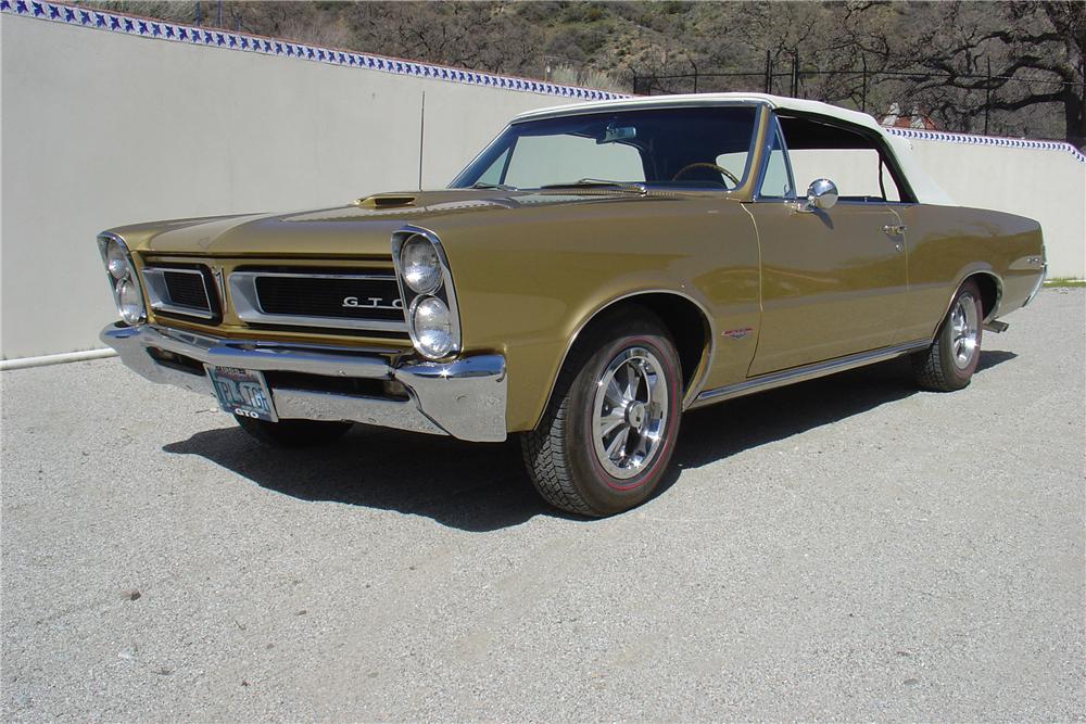 1965 PONTIAC GTO CONVERTIBLE