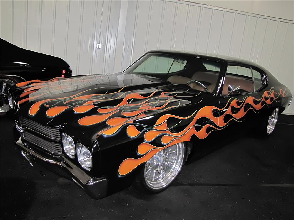 1970 CHEVROLET CHEVELLE CUSTOM 2 DOOR COUPE