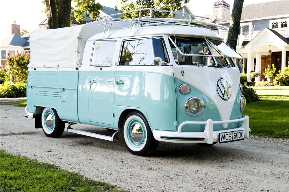 1966 VOLKSWAGEN TYPE II CREW-CAB BUS