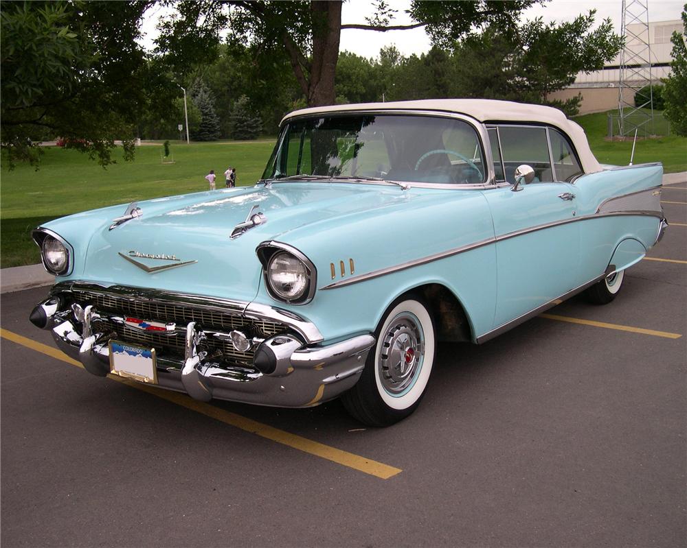 1957 CHEVROLET BEL AIR CONVERTIBLE