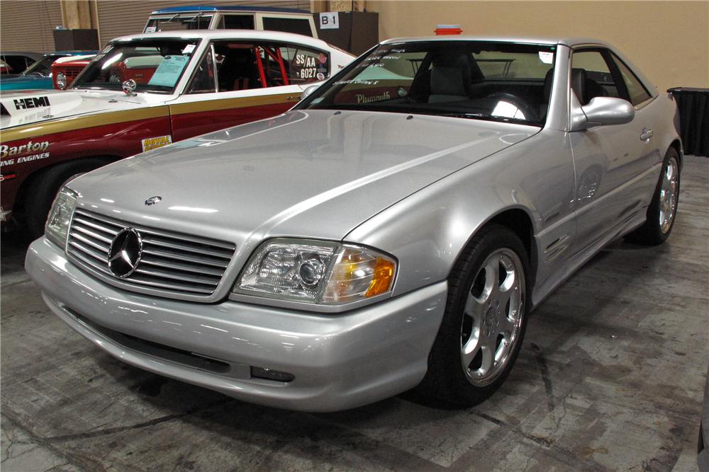 2002 MERCEDES-BENZ SL500 SILVER ARROW ROADSTER