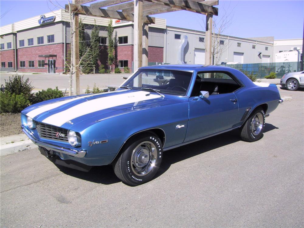 1969 CHEVROLET CAMARO Z/28 2 DOOR COUPE