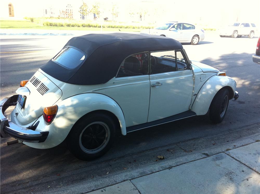 1978 VOLKSWAGEN SUPER BEETLE CONVERTIBLE