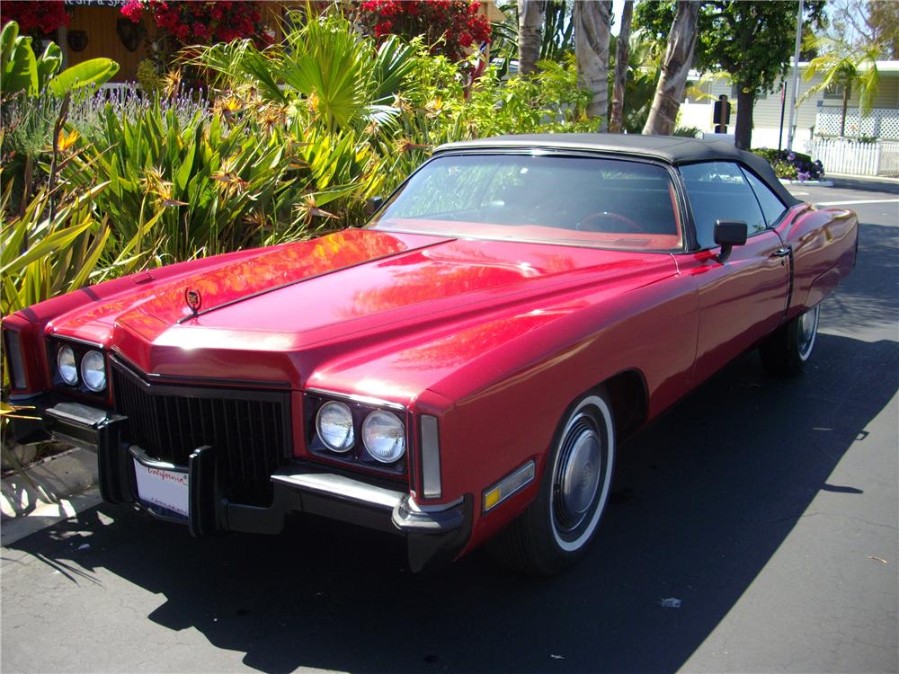 1972 CADILLAC ELDORADO CUSTOM CONVERTIBLE