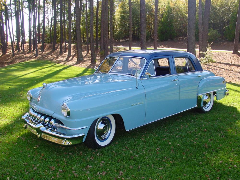 1952 DE SOTO CUSTOM 4 DOOR SEDAN