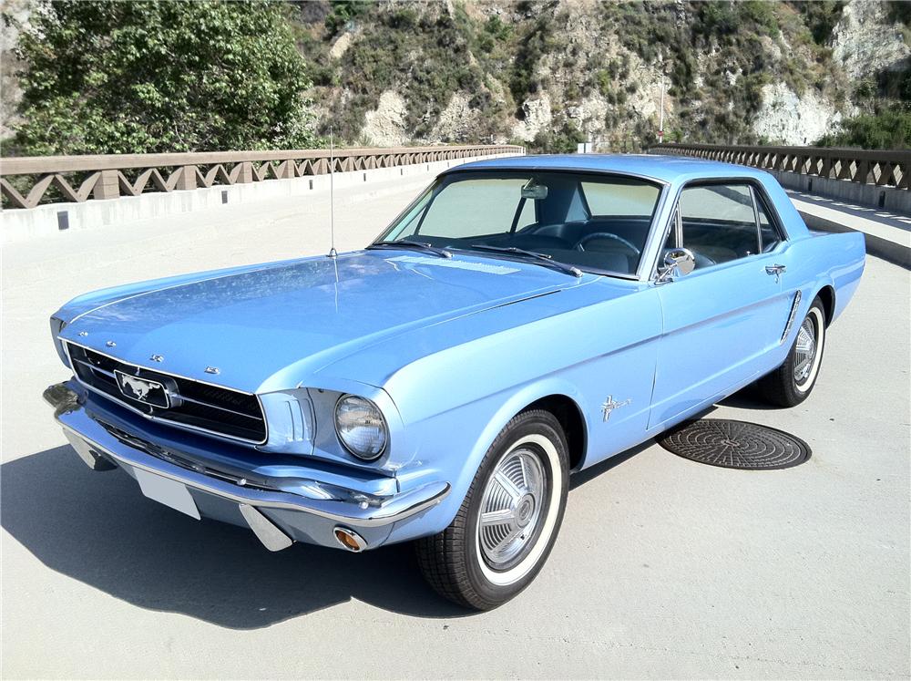 1965 FORD MUSTANG 2 DOOR HARDTOP