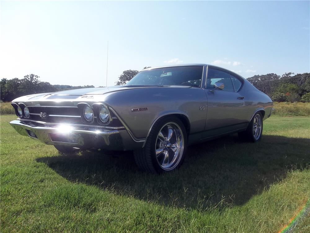 1969 CHEVROLET CHEVELLE CUSTOM 2 DOOR COUPE