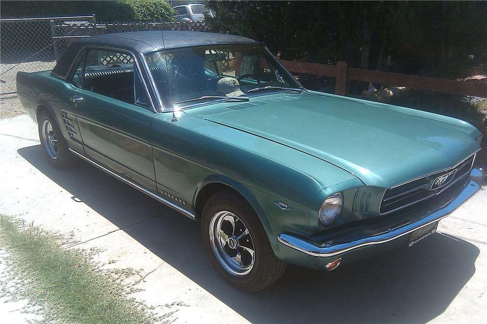1966 FORD MUSTANG 2 DOOR HARDTOP
