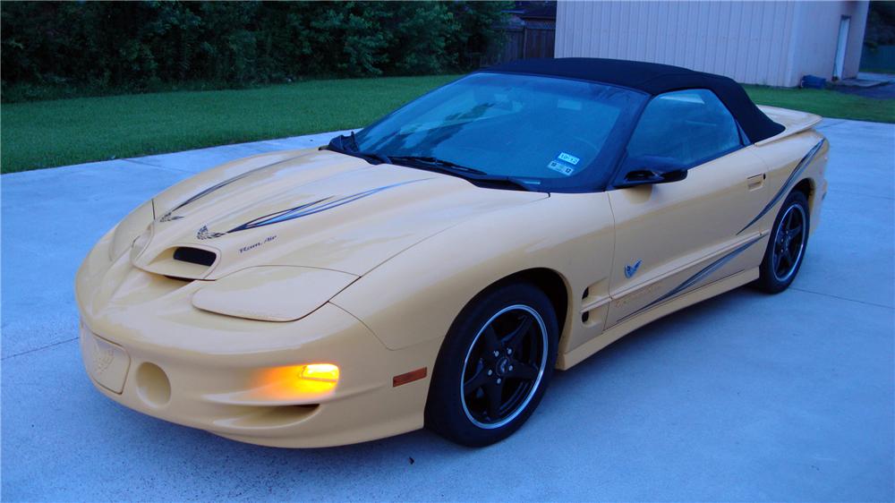 2002 PONTIAC FIREBIRD TRANS AM CONVERTIBLE COLLECTORS EDITION