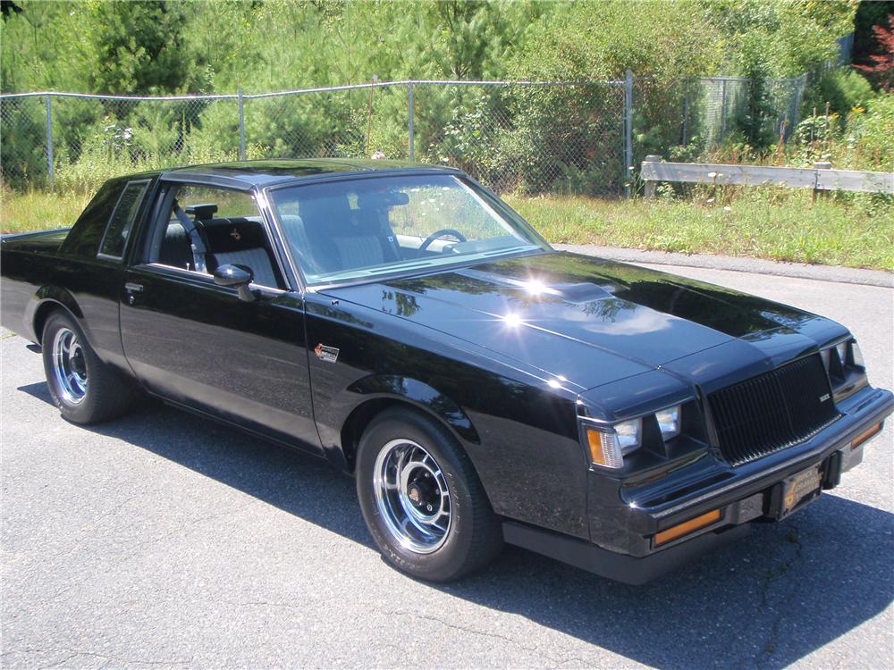 1987 BUICK REGAL GRAND NATIONAL 2 DOOR COUPE