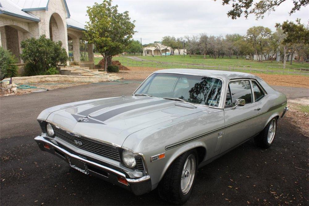 1969 CHEVROLET NOVA CUSTOM 2 DOOR COUPE