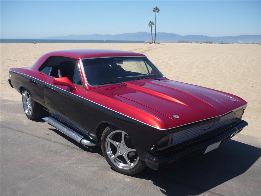 1966 CHEVROLET MALIBU CUSTOM 2 DOOR COUPE