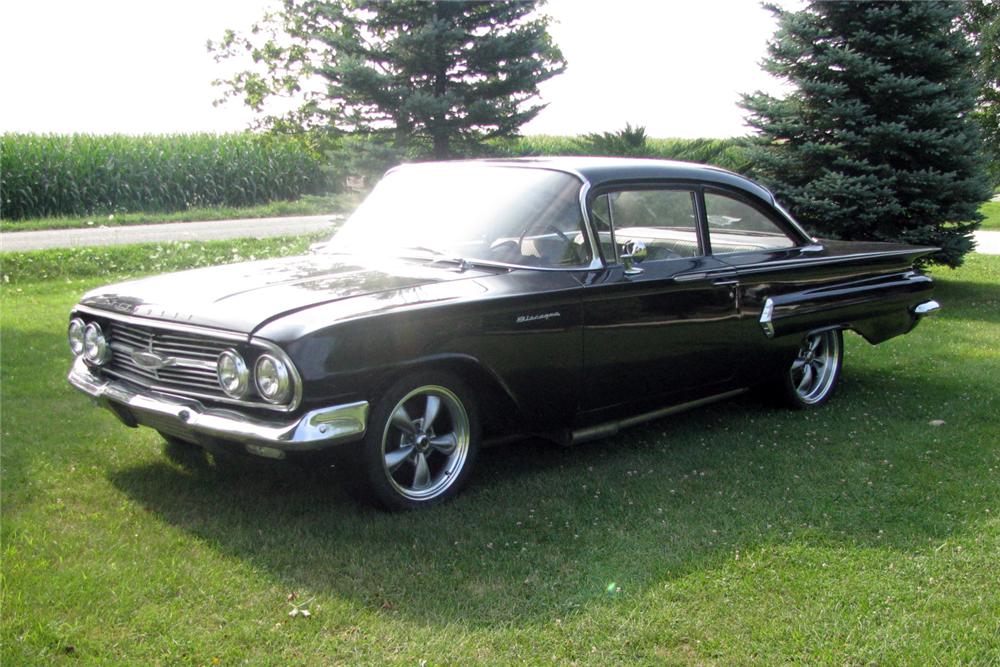 1960 CHEVROLET BEL AIR CUSTOM 2 DOOR SEDAN
