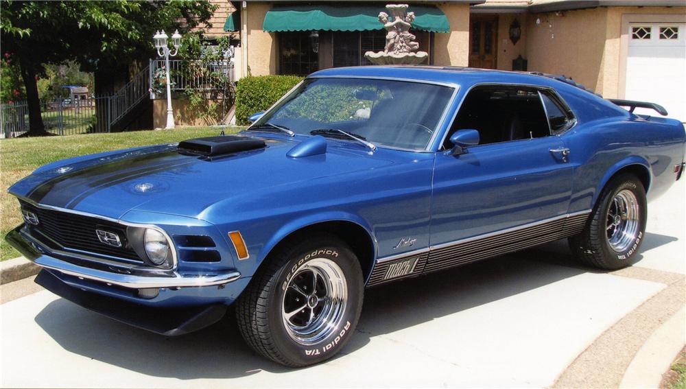 1970 FORD MUSTANG MACH 1 FASTBACK