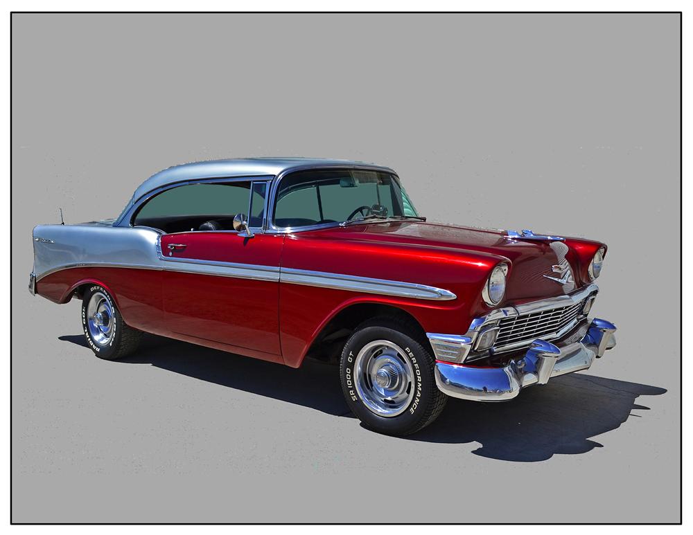 1956 CHEVROLET BEL AIR CUSTOM 2 DOOR COUPE