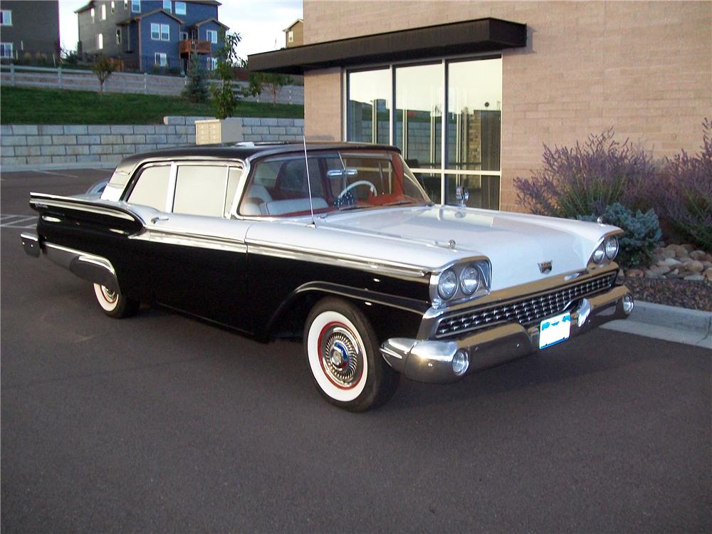 1959 FORD GALAXIE 2 DOOR HARDTOP