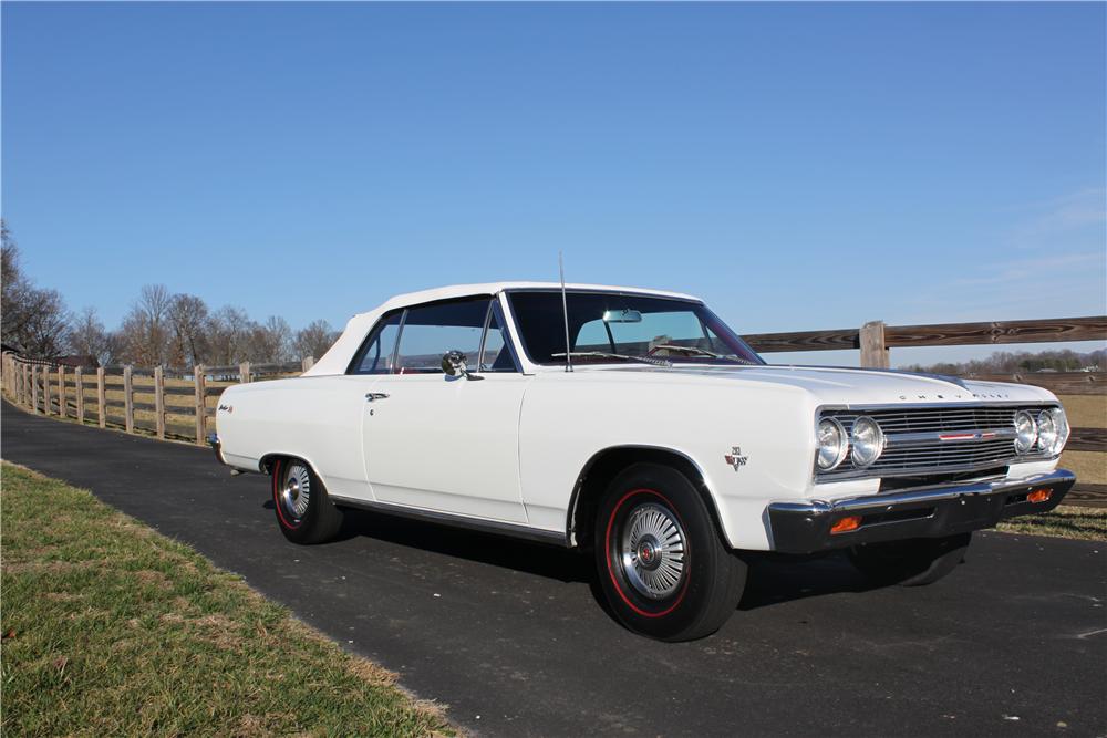 1965 CHEVROLET MALIBU SS CONVERTIBLE