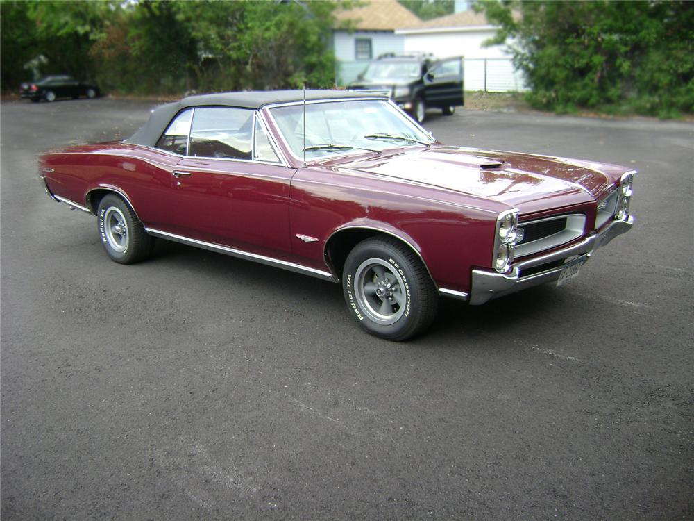 1966 PONTIAC GTO CONVERTIBLE