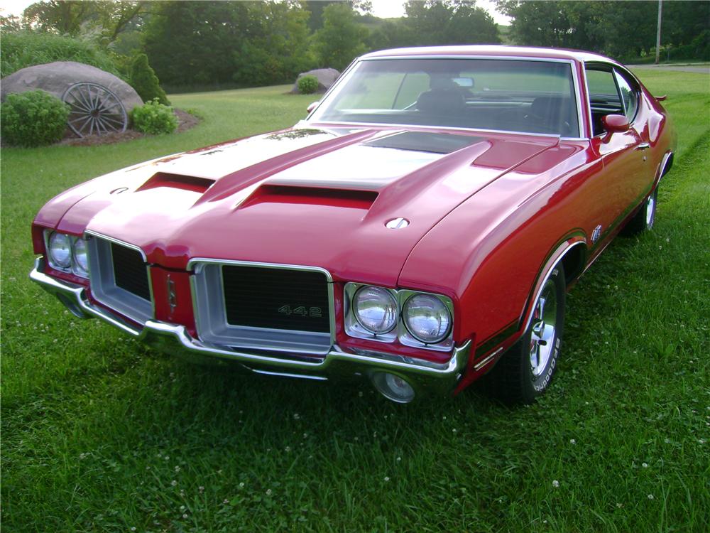 1971 OLDSMOBILE 442 2 DOOR COUPE