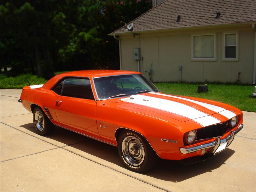 1969 CHEVROLET CAMARO CUSTOM 2 DOOR COUPE
