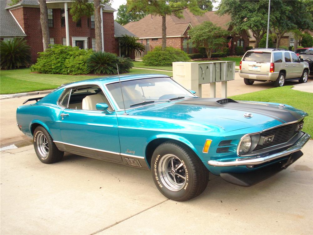 1970 FORD MUSTANG MACH 1 FASTBACK