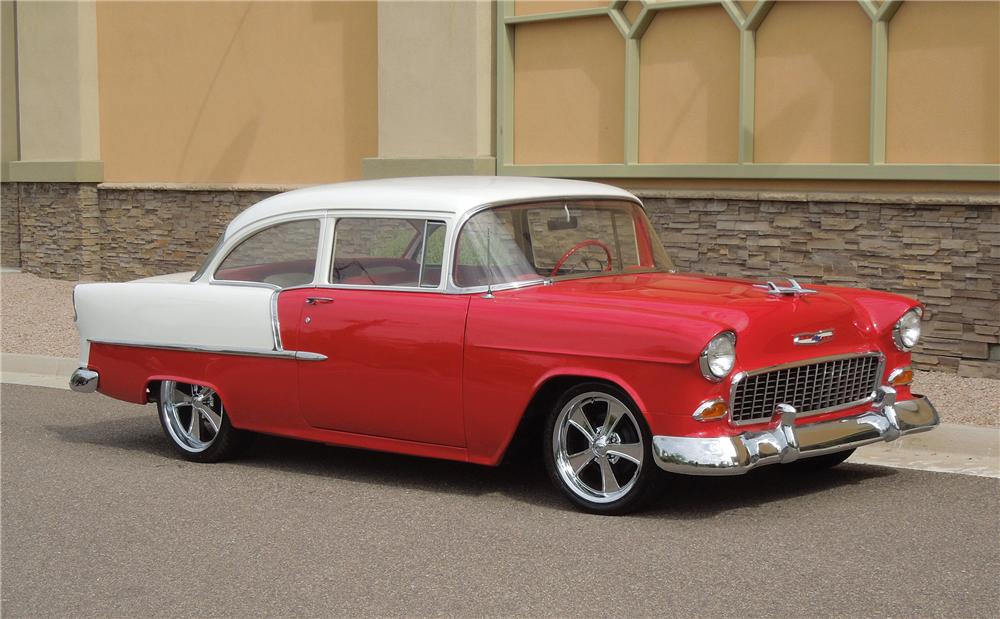 1955 CHEVROLET 210 CUSTOM 2 DOOR SEDAN