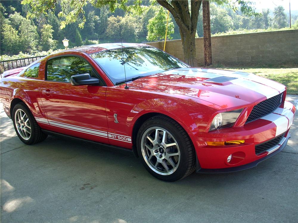 2008 SHELBY GT500 2 DOOR HARDTOP