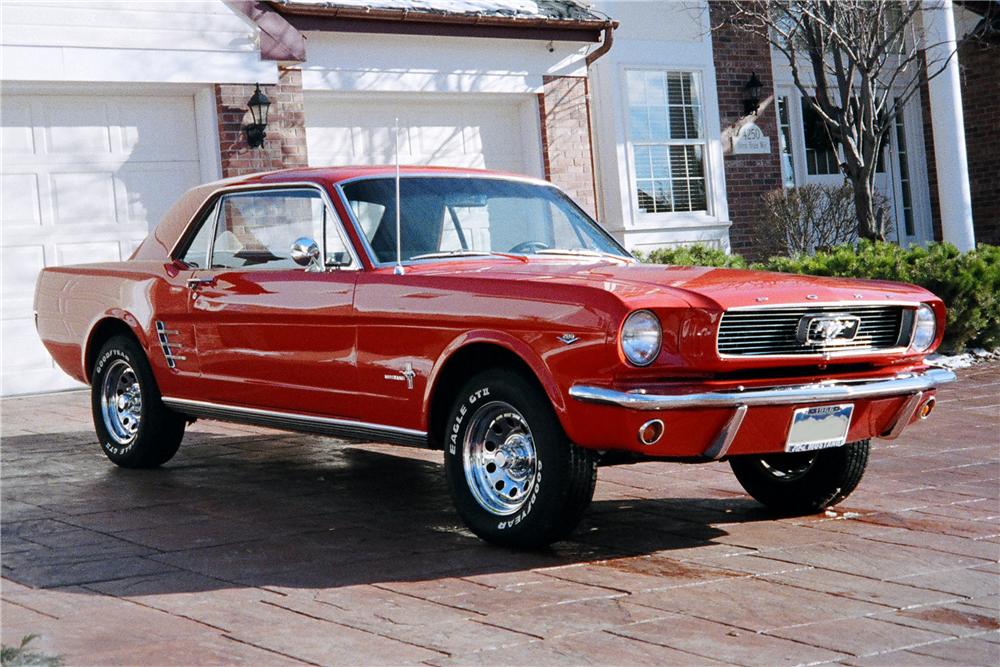 1966 FORD MUSTANG 2 DOOR HARDTOP