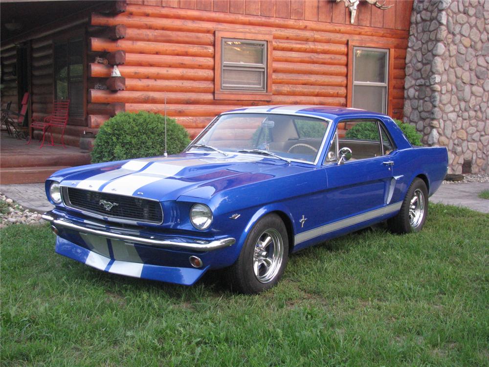 1966 FORD MUSTANG CUSTOM 2 DOOR HARDTOP